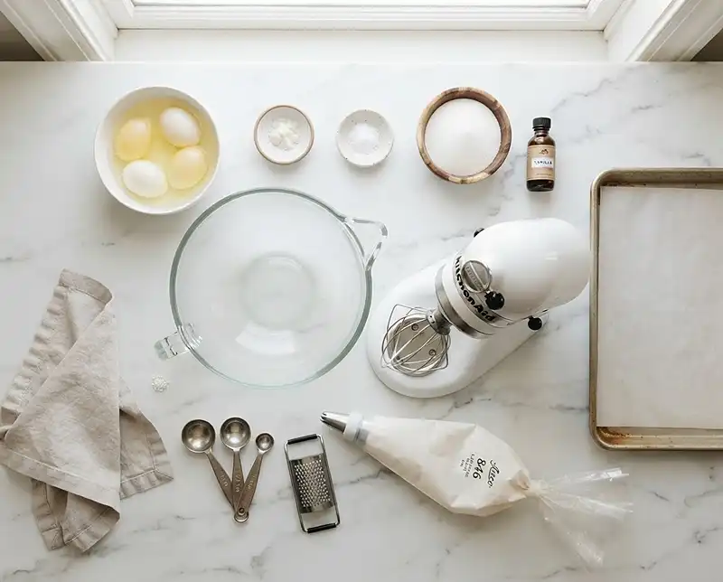 Meringue Cookies Ingredients