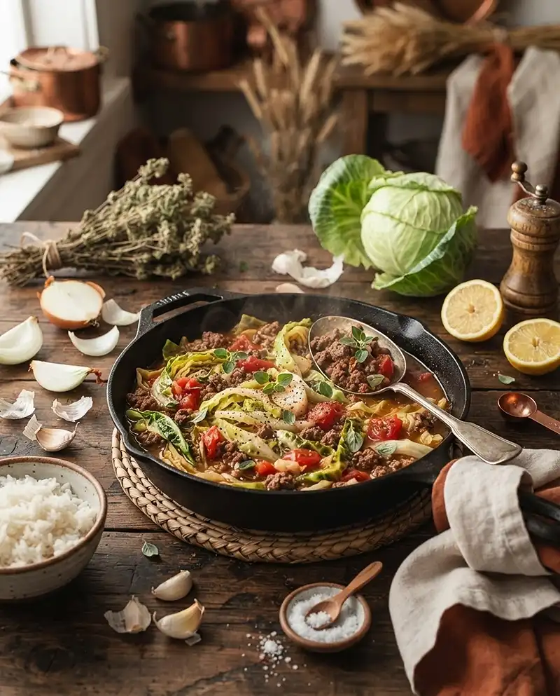 beef cabbage stir fry