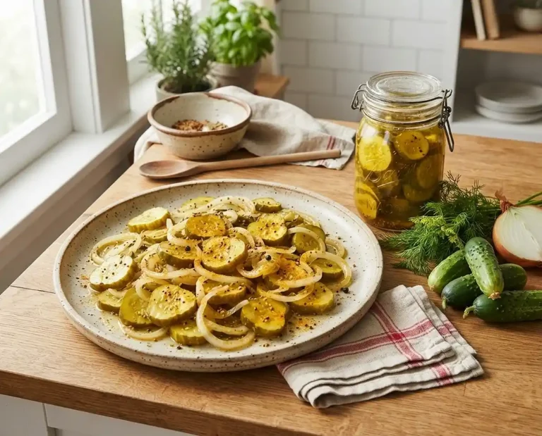 bread and butter pickle recipe for canning