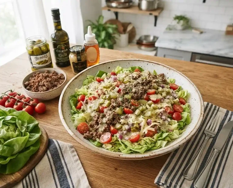 chopped cheeseburger salad​