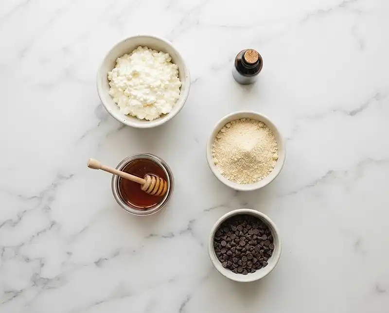 cottage cheese chocolate chip cookie dough recipe​ Ingredients