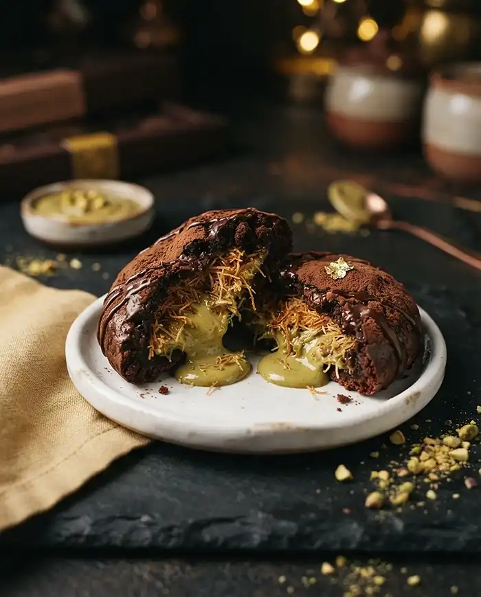 dubai chocolate flavor korean chewy cookie​ Recipe