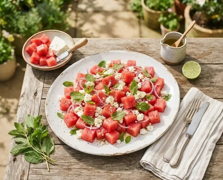feta cheese watermelon salad recipe​
