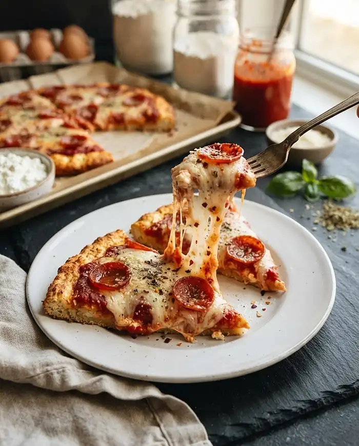 high protein cottage cheese pizza crust recipe