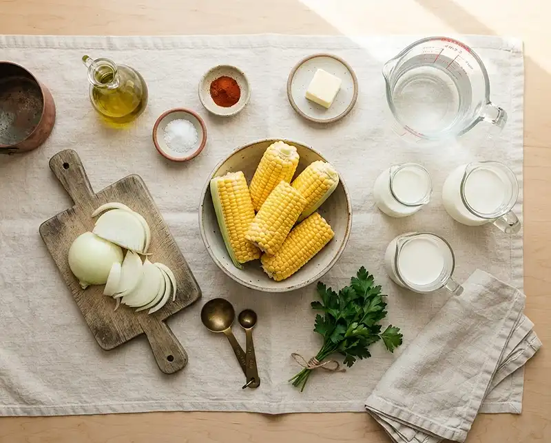 japanese corn potage Ingredients
