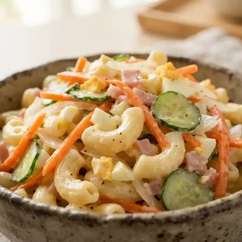 japanese potato macaroni salad Recipe