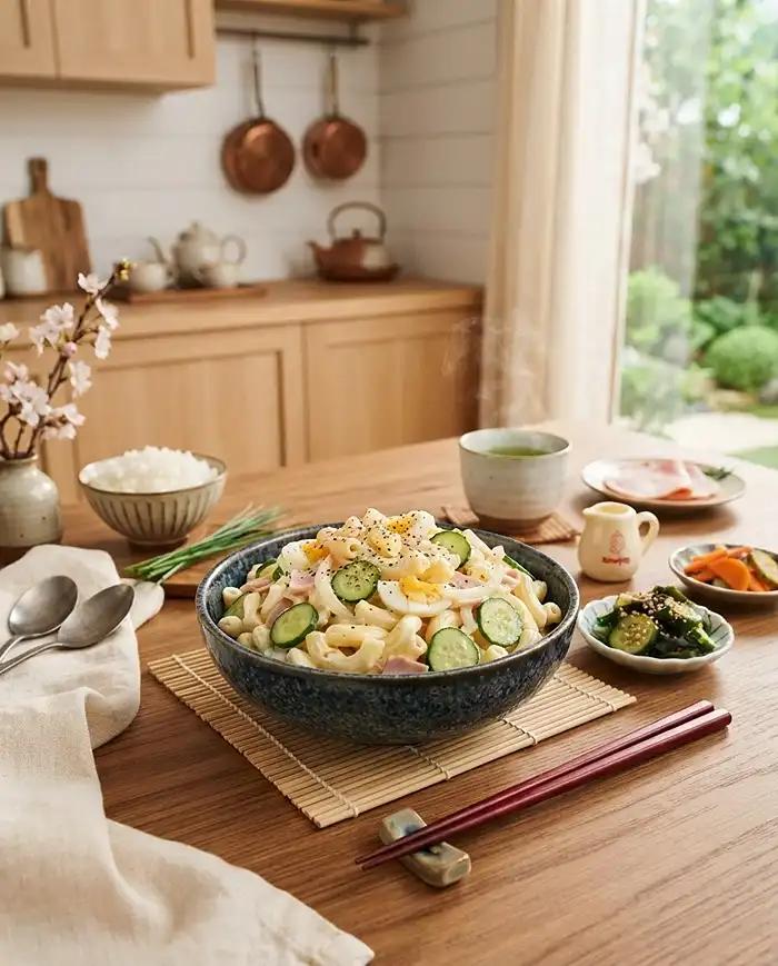 japanese potato macaroni salad