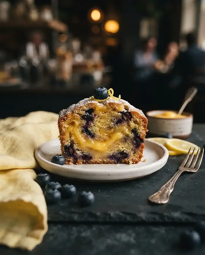 lemon curd blueberry loaf​ Recipe