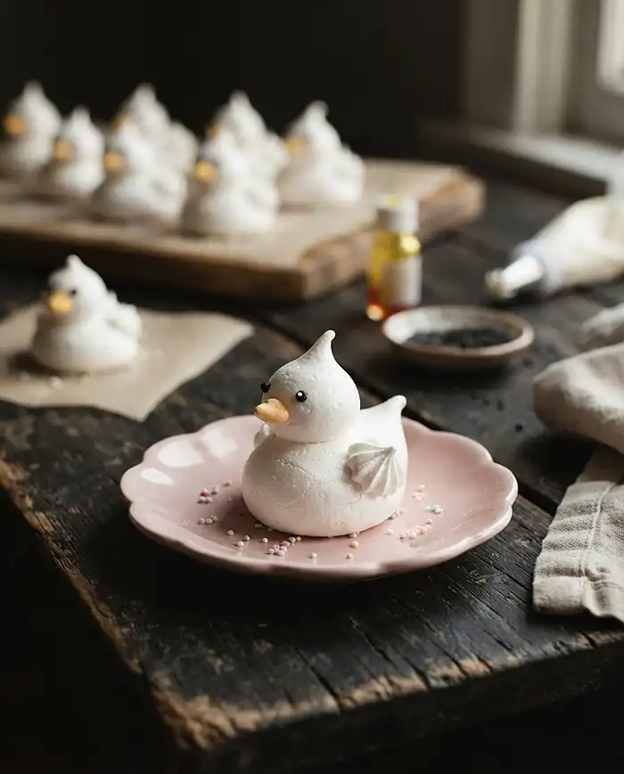 meringue duck