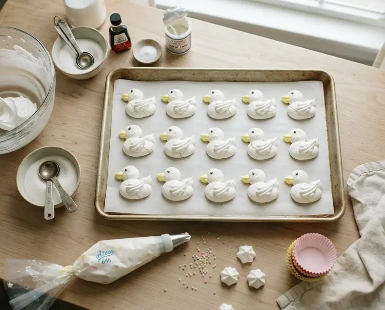 meringue ducks