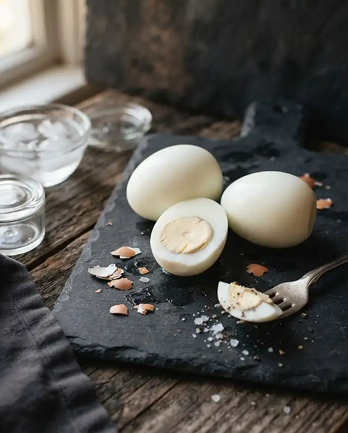 perfect peeled eggs