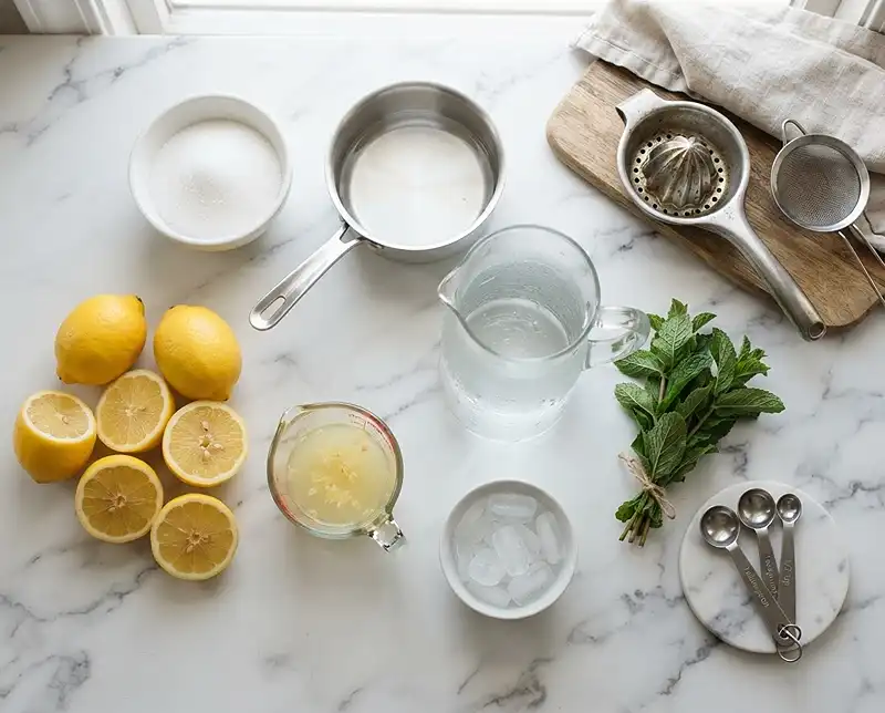 sugar free lemonade​ Ingredients