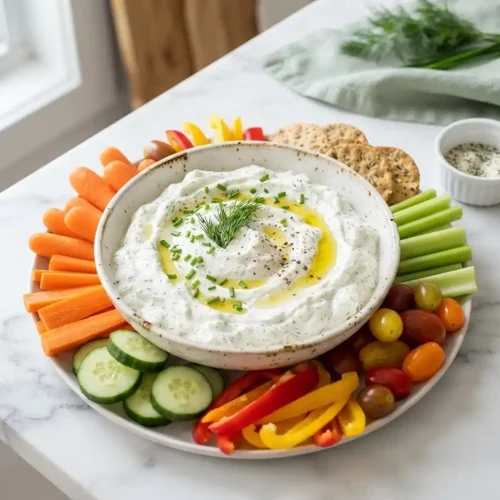 whipped cottage cheese ranch dip​