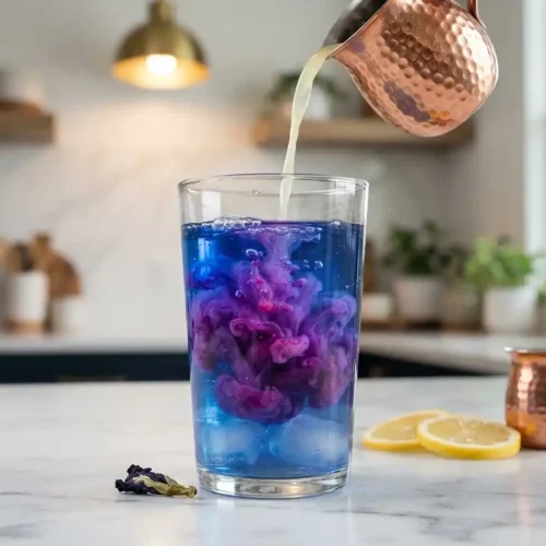 Butterfly Pea Flower Lemonade