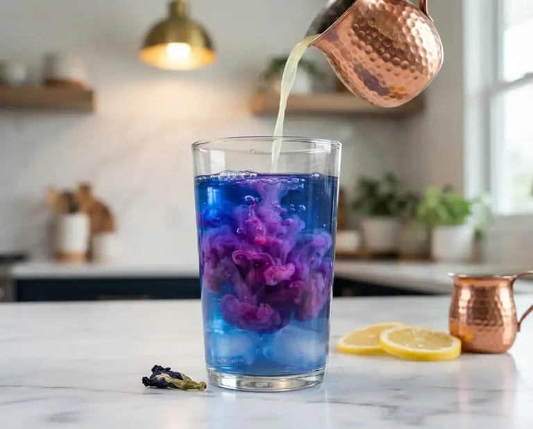 Butterfly Pea Flower Lemonade