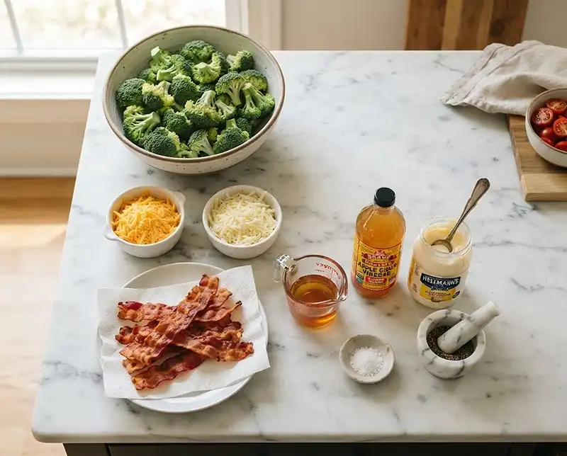 Chicken Salad Chick Broccoli Salad ingredients