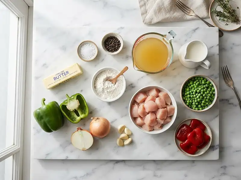 Chicken a la King Ingredients