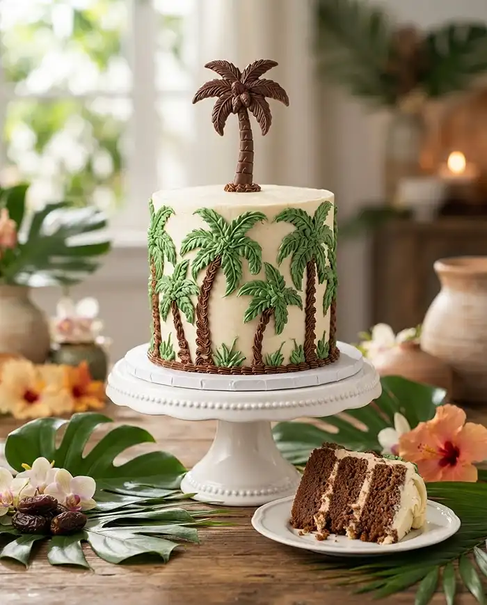 Date Palm Recipe 5 Easy date palm Cake