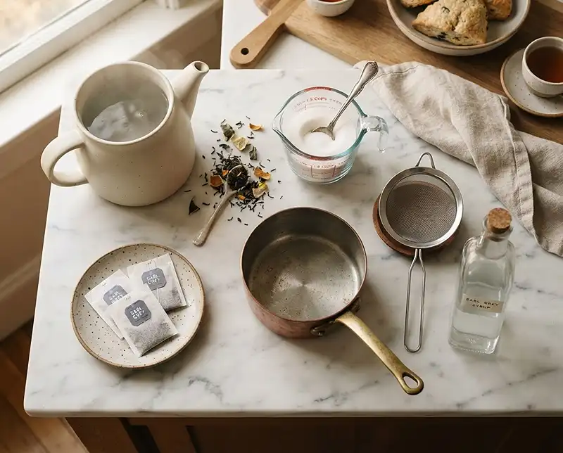 Easy earl grey syrup​