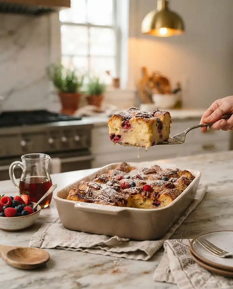 Hawaiian Rolls French Toast Bake