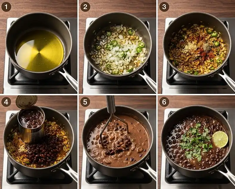 How to Make Canned Black Beans