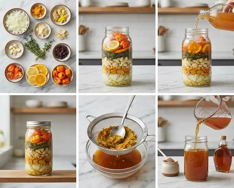 How to Make fire cider recipe