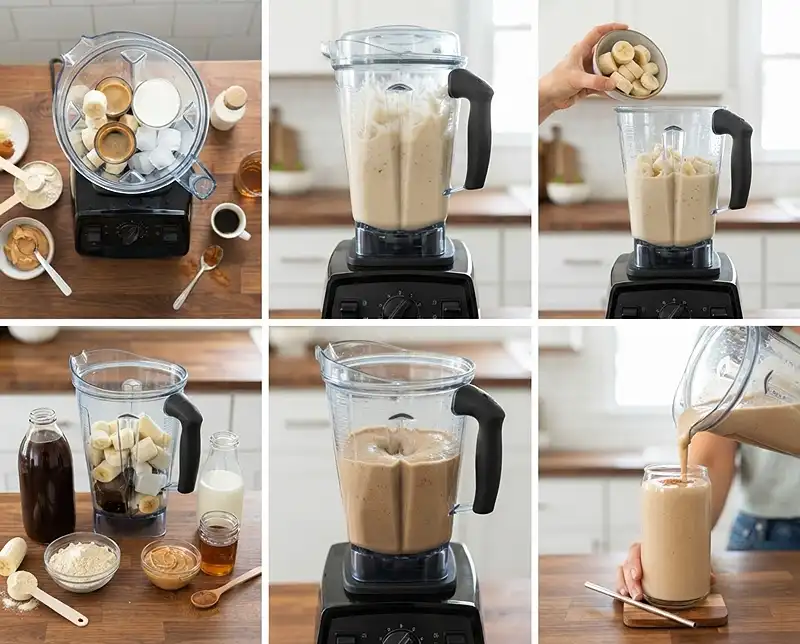 Banana Coffee Smoothie Recipe 4 How to make Banana Coffee Smoothie Recipe