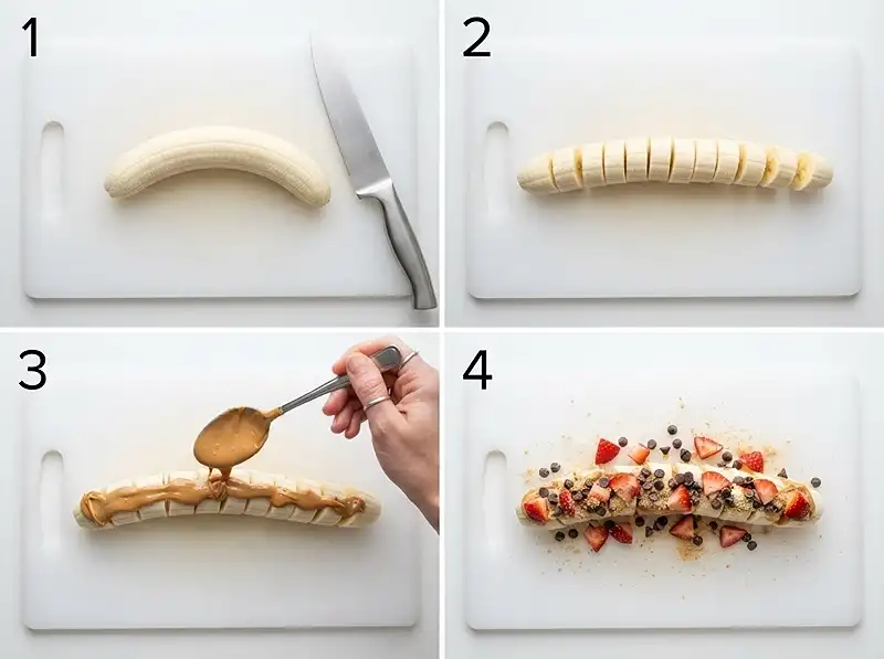 How to make banana sushi​