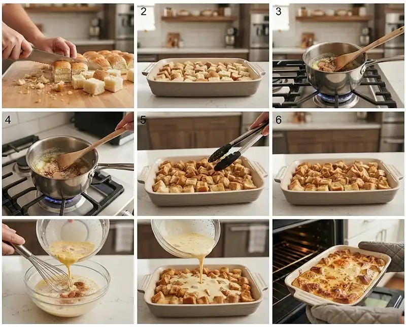 How to make hawaiian bread french toast bake
