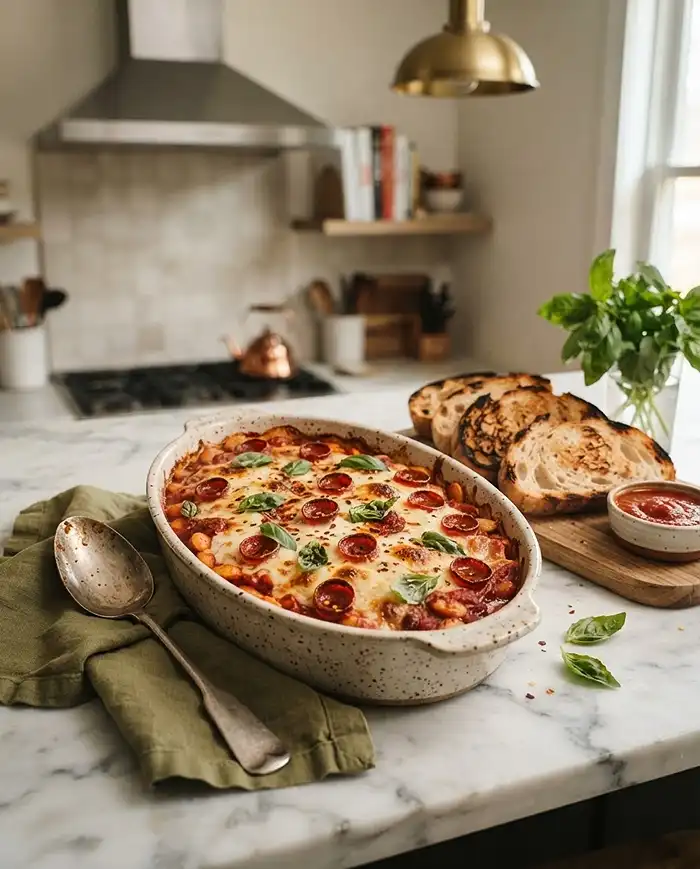 Pizza Butter Beans