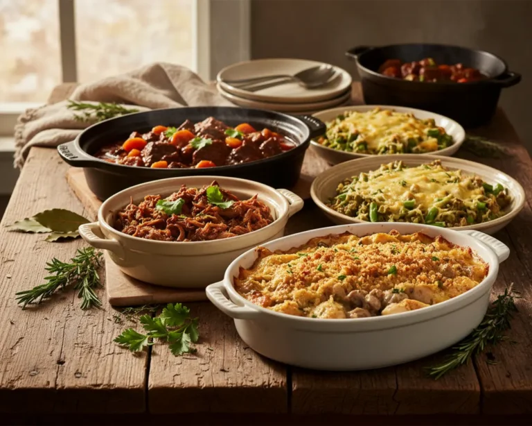 Casseroles & Slow-Cooker