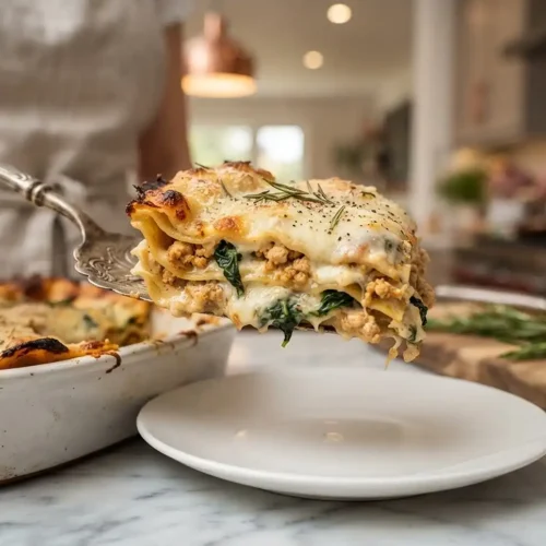 chicken rosemary lasagna​