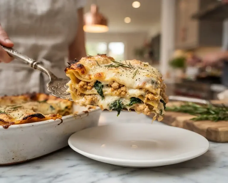 chicken rosemary lasagna​