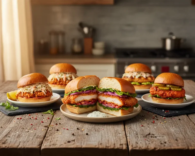 Chicken Sandwiches & Sliders