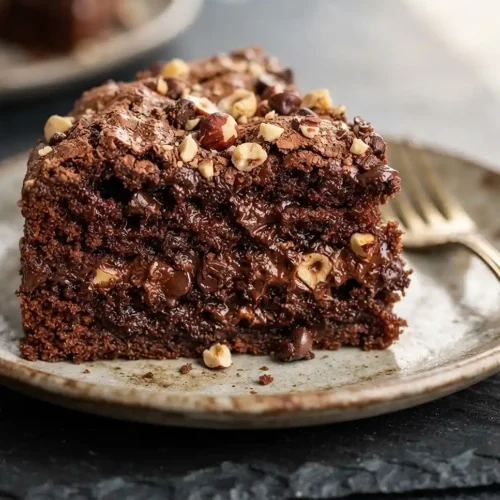 chocolate nutella cake
