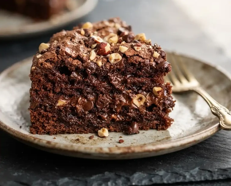chocolate nutella cake