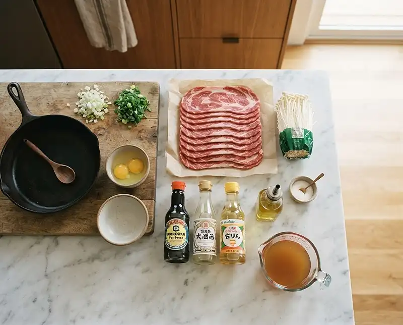 enoki beef rolls recipe ingredients