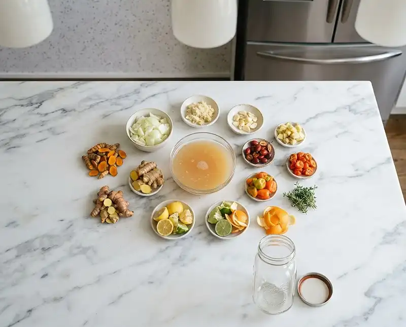 fire cider recipe Ingredients