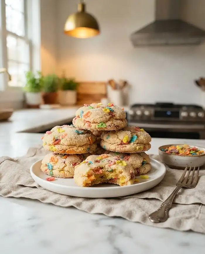 fruity pebbles cookies​ recipe