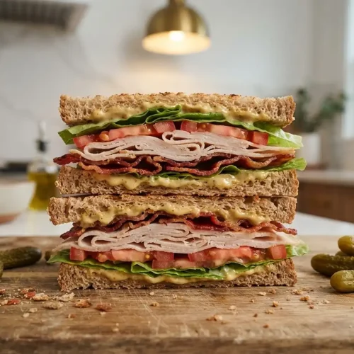 honey mustard turkey sandwich​