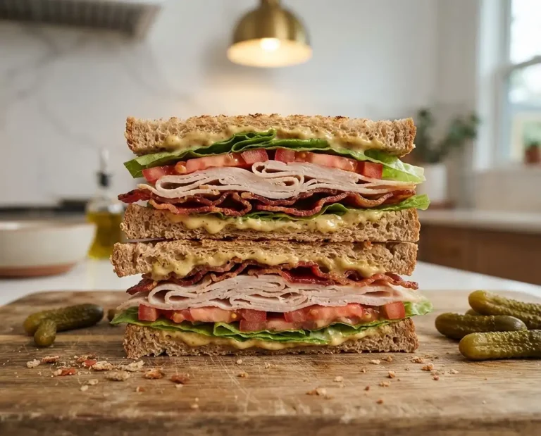 honey mustard turkey sandwich​