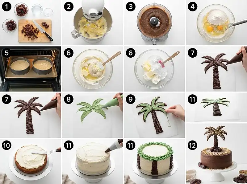 Date Palm Recipe 4 how to make date palm cake