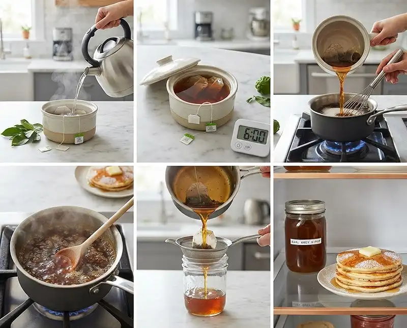how to make earl grey syrup​