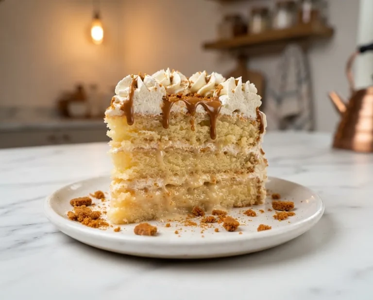 lotus milk cake