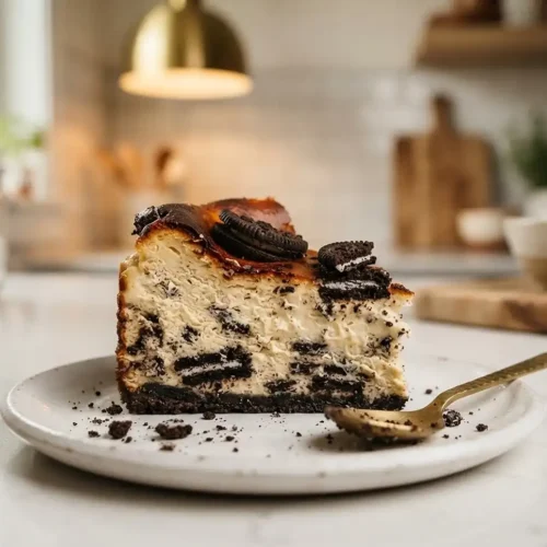 oreo basque cheesecake​