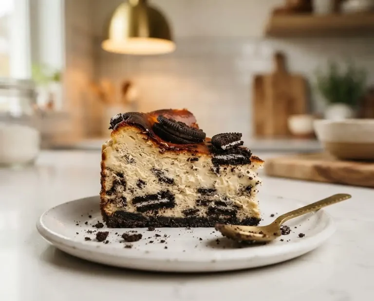 oreo basque cheesecake​