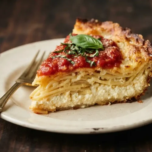spaghetti pie​