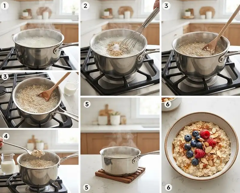 steel cut oats preparation​