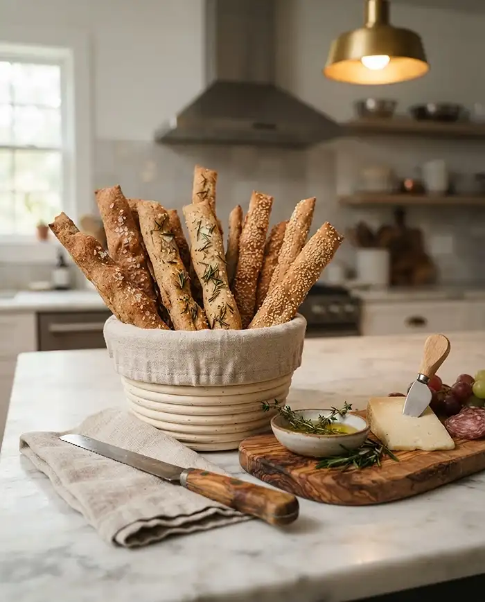 whole wheat breadsticks