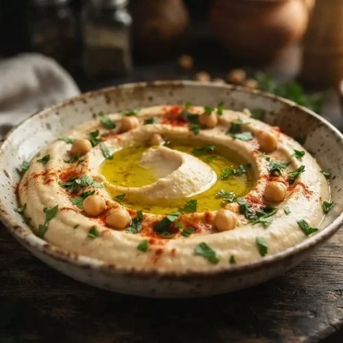 homemade hummus recipe
